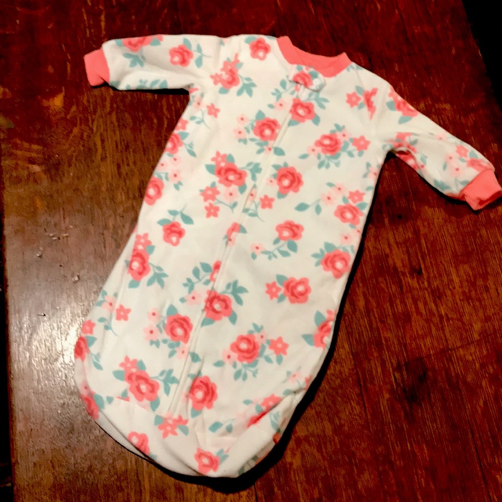 Floral sleep sack 🌸